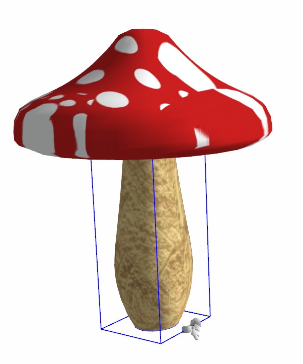 儿童游乐设施磨菇sketchup模型